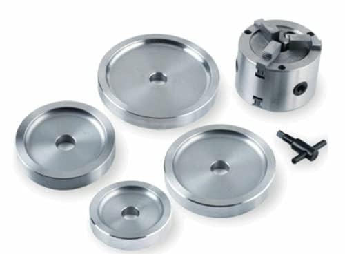 Double-Sided Quick Chuck Adapter + Backing Plates for 1" Arbor Lathes - a2ztiresupplies