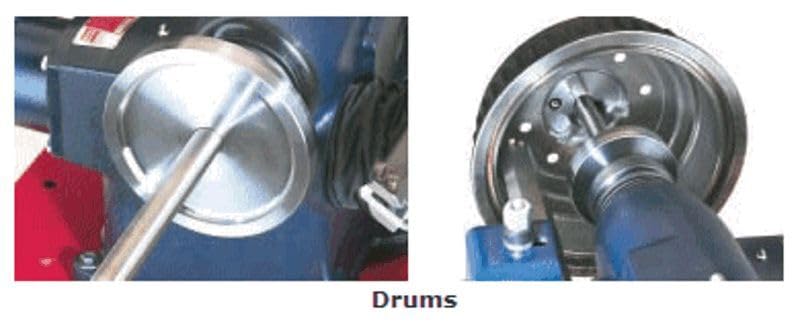 Double-Sided Quick Chuck Adapter + Backing Plates for 1" Arbor Lathes - a2ztiresupplies