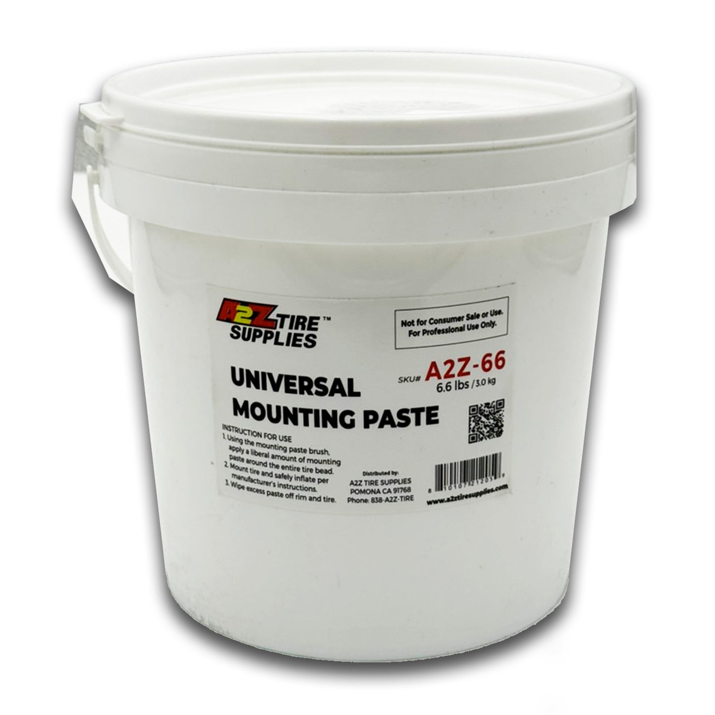 Universal Tire Mounting Paste - (6.6 lb Tub) - a2ztiresupplies
