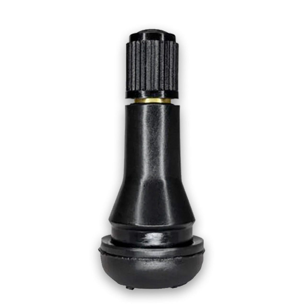 TR413 Rubber Snap-in Valves, 1.25" Tall, 0.453" wheel valve hole