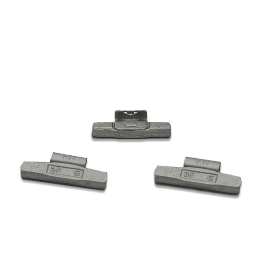 FN Series 35g Steel Hammer-On Wheel Weights (Box of 25) - a2ztiresupplies