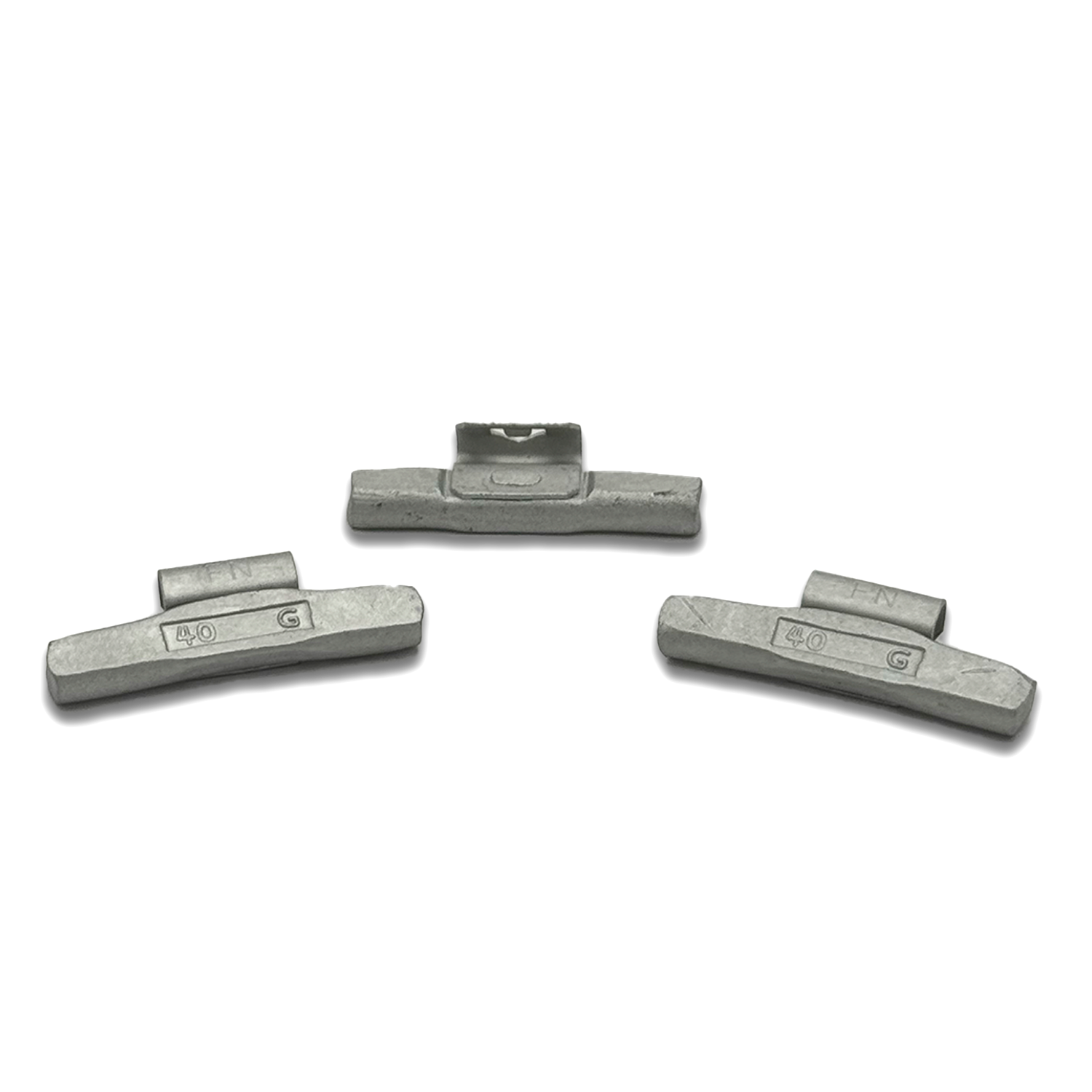 FN Series 40g Steel Hammer-On Wheel Weights (Box of 25) - a2ztiresupplies