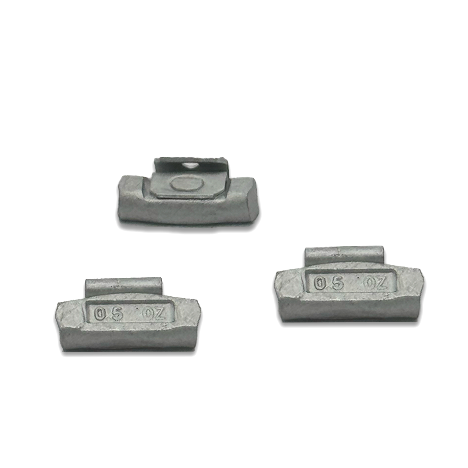 P Series 0.50-oz Steel Hammer-On Wheel Weights (Box of 25) - a2ztiresupplies