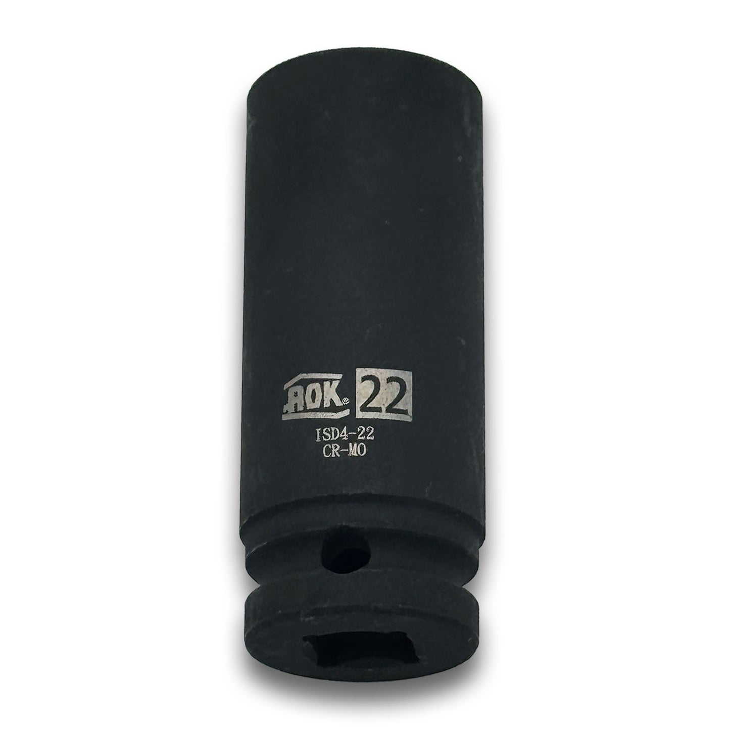 Deep Impact 22mm Heavy-Duty Steel Socket High-Torque Rated 1/2" Drive - Metric (Made in Taiwan) - a2ztiresupplies