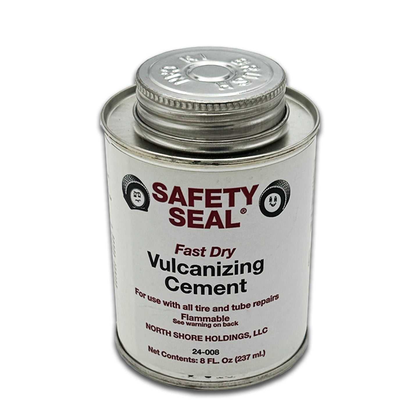 8-oz Safety Seal Vulcanizing Cement Fast Dry Formula | SS-008