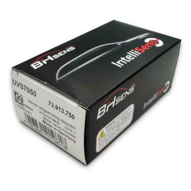 BH Sens UVS7050 box of 20 TPMS sensors with metal valves