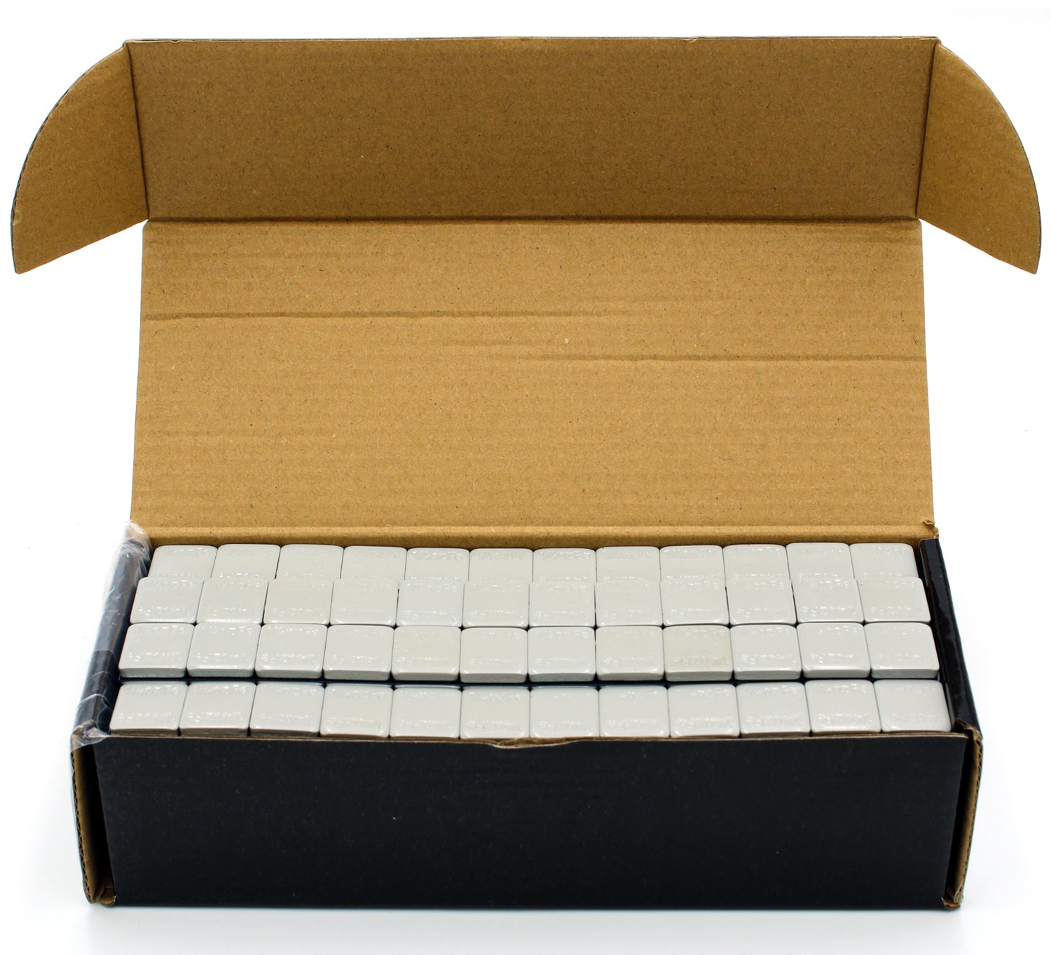 1/4 oz (600 PCS) - Low Profile Steel Adhesive Wheel Weights – Gray Coated - (Blue Tape) - a2ztiresupplies