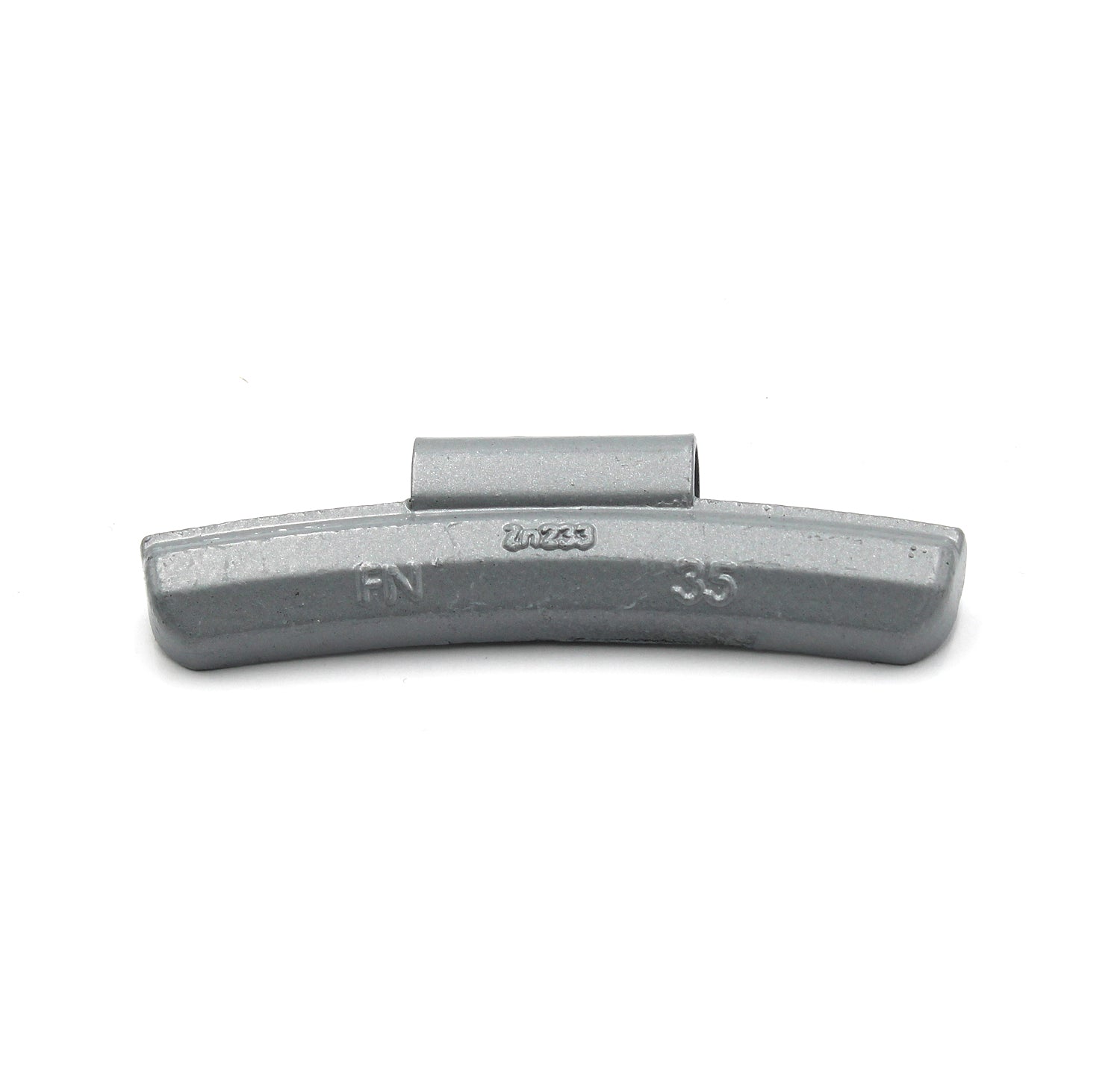 FN Series 35g Rust-Proof Epoxy Coated Zinc Hammer-On Wheel Weights — Box of 50