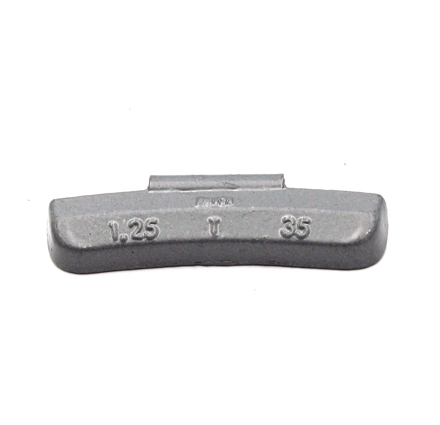 T Series 1.25-oz Rust-Proof Epoxy Coated Zinc Hammer-On Wheel Weights - Box of 50 - a2ztiresupplies