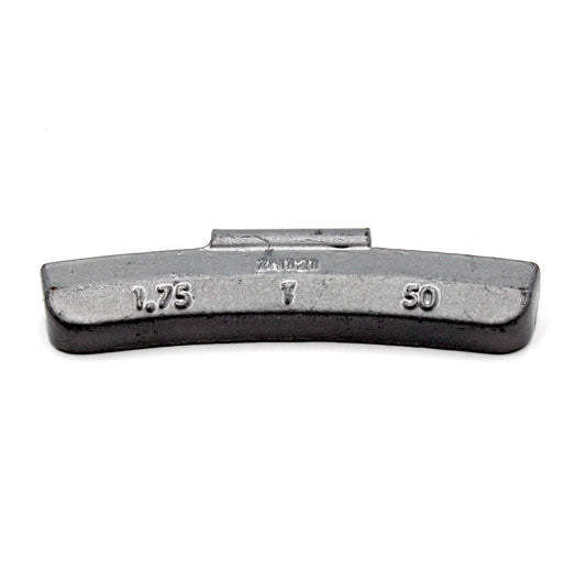 T Series 1.75-oz Rust-Proof Epoxy Coated Zinc Hammer-On Wheel Weights - Box of 50 - a2ztiresupplies