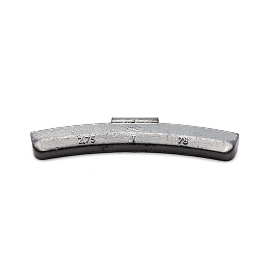 T Series 2.75-oz Rust-Proof Epoxy Coated Zinc Hammer-On Wheel Weights - Box of 25 - a2ztiresupplies