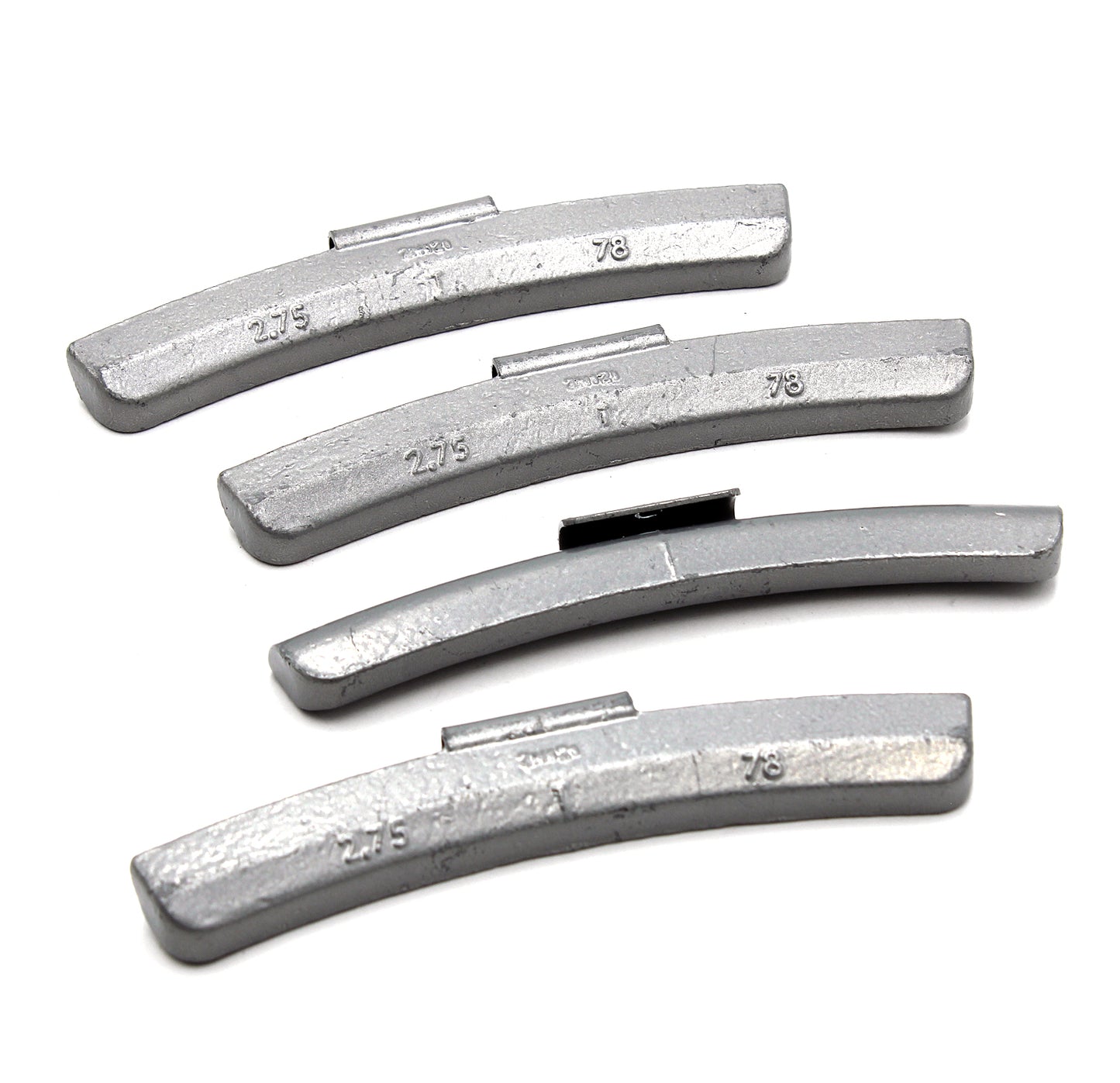 T Series 2.75-oz Rust-Proof Epoxy Coated Zinc Hammer-On Wheel Weights - Box of 25 - a2ztiresupplies