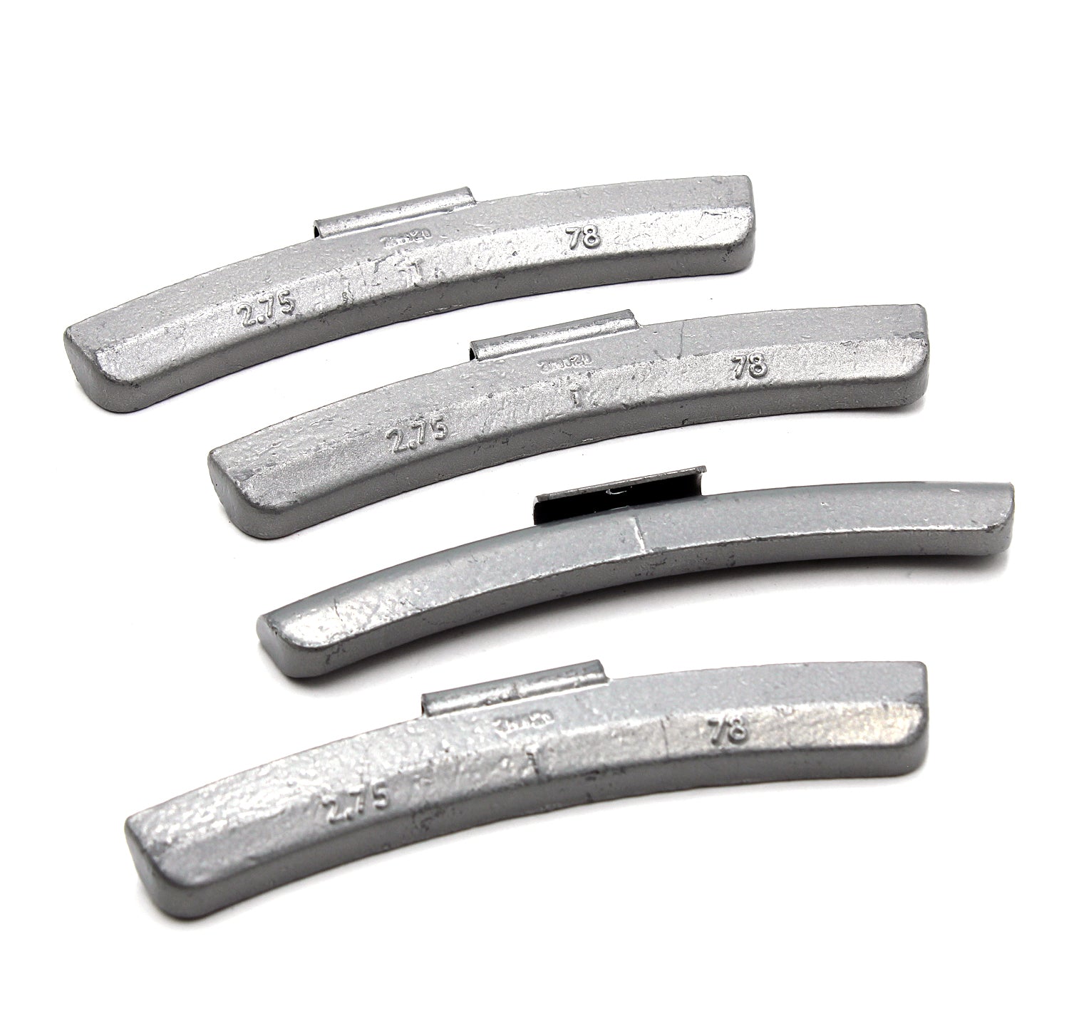 T Series 2.75-oz Rust-Proof Epoxy Coated Zinc Hammer-On Wheel Weights - Box of 25 - a2ztiresupplies