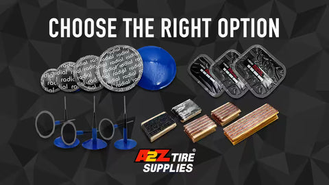 Tire Repair Guide: Patches, Plugs & Lead Wire Combinations