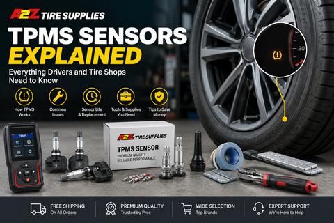 TPMS Sensors Explained: Everything Drivers and Tire Shops Need to Know