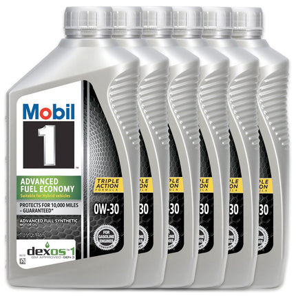 6-Pack Mobil 1 SAE 0W-30 Advanced Full Synthetic Motor Oil, 1 QT - A2Z Tire Supplies - Image 4