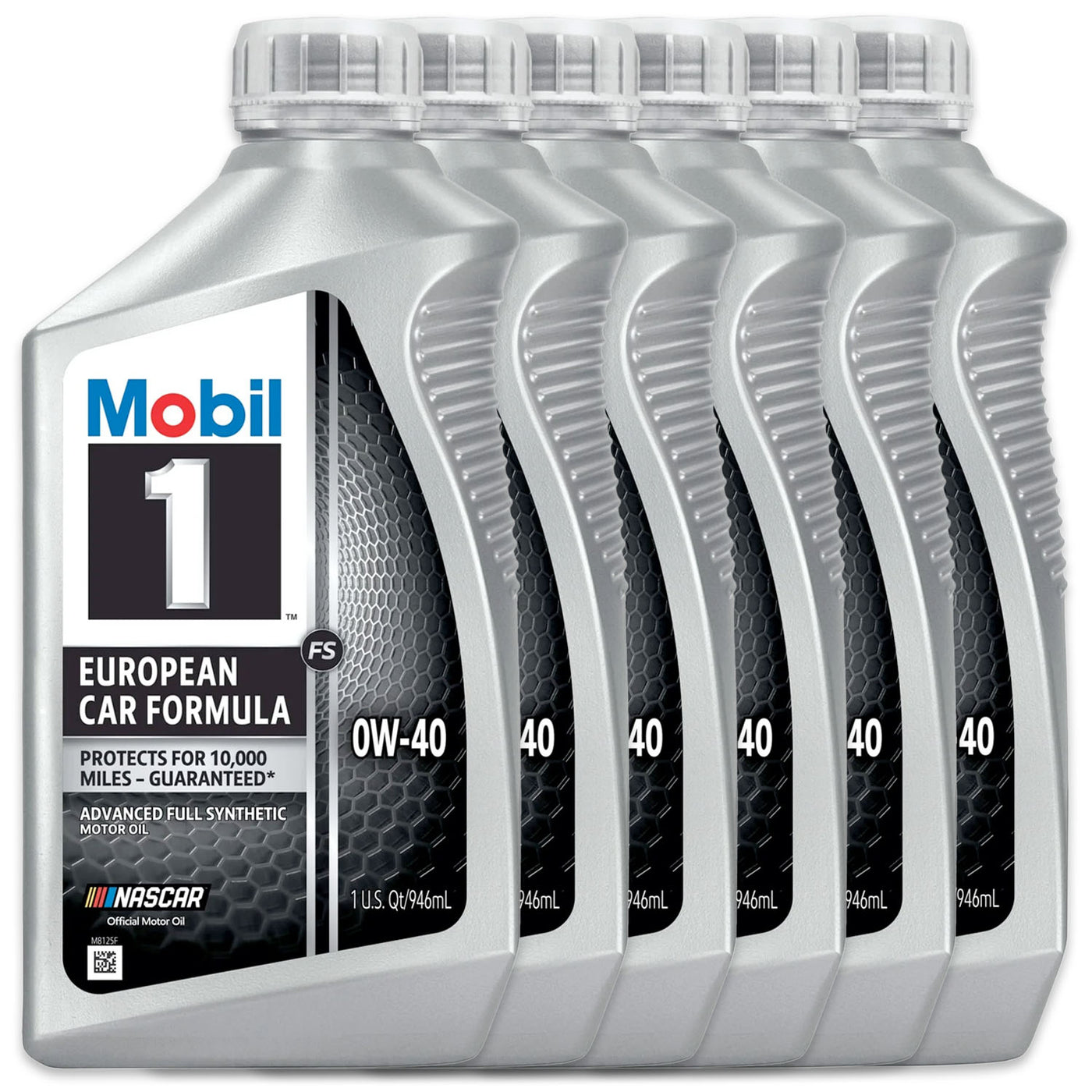6-Pack Mobil 1 0W-40 European Car Formula Full Synthetic Motor Oil, 1 QT, additional view 4