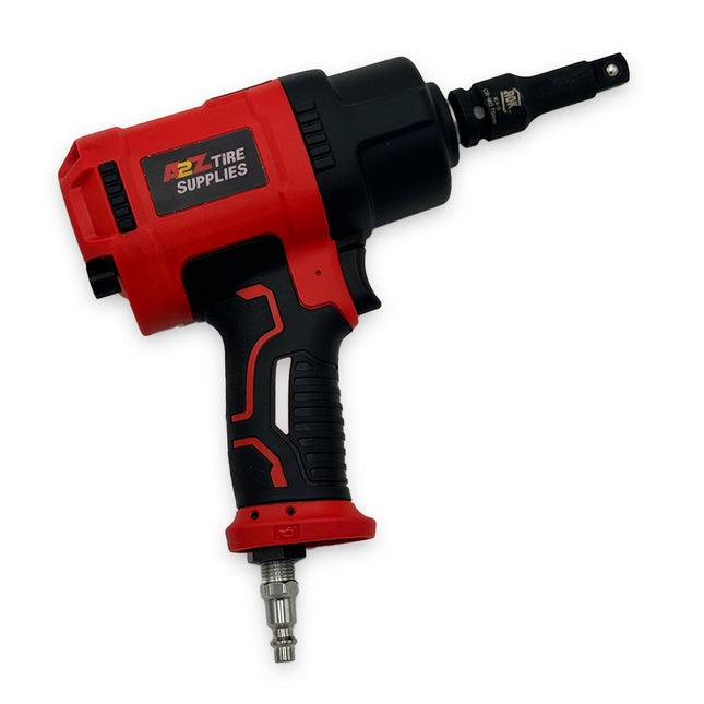 1/2" Pneumatic Impact Wrench - 1,500 Nm Max, Includes 3" Extension
