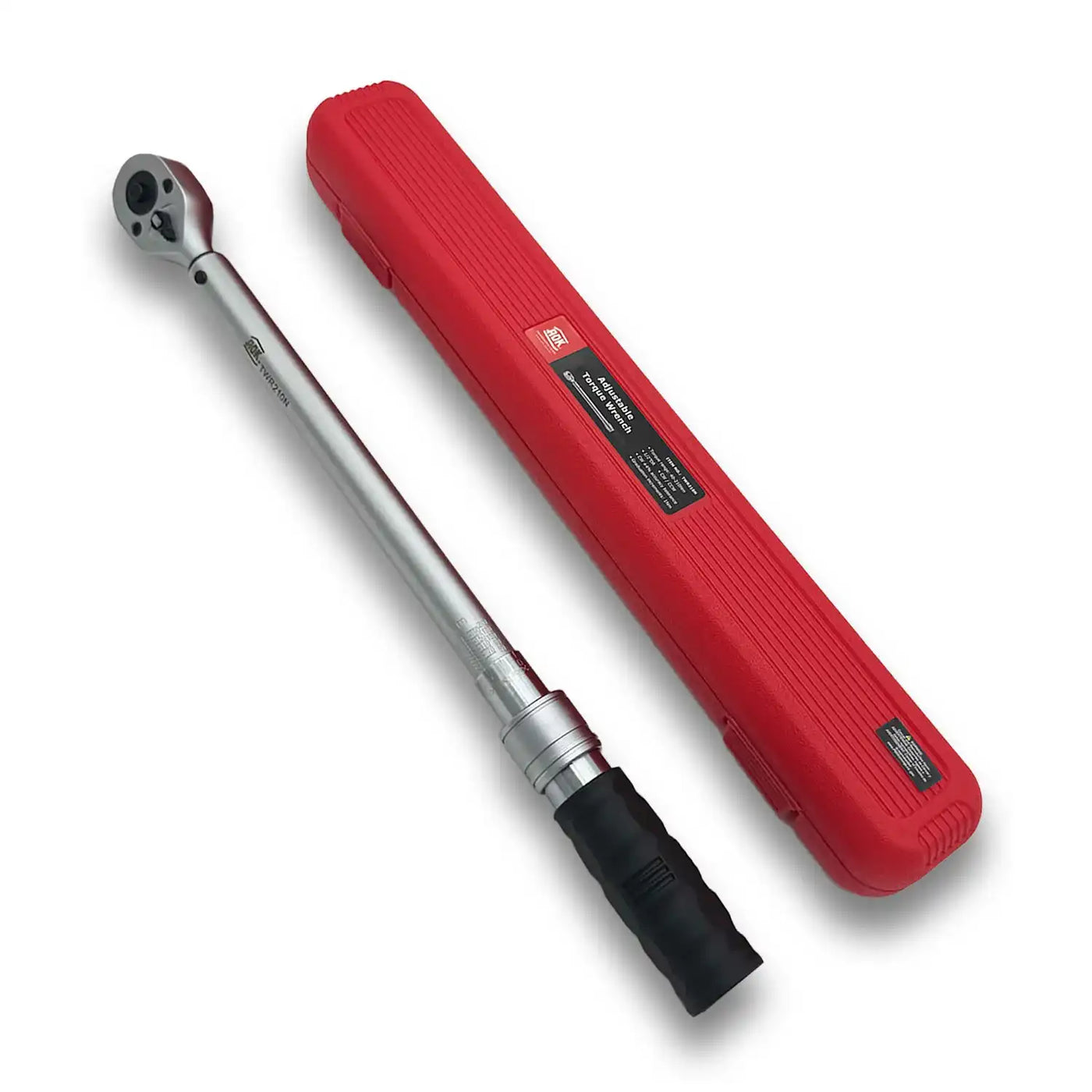 1/2" Quick-Release Torque Wrench - 29.5-155 ft-lb, 40-210 Nm, 20" Handle