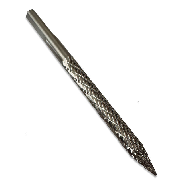 1/4" x 4" Carbide Cutter Bit for Tire Repair - Clean Puncture Wound Prep