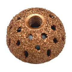 1.5" x 3/4" Tire Grinding Wheel - Vented Bowl Inner Liner Prep 36 Grit