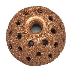 1.5" x 3/4" Tire Grinding Wheel - Vented Bowl Inner Liner Prep 36 Grit, additional view 3