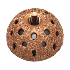 1.5" x 3/4" Tire Grinding Wheel - Vented Bowl Inner Liner Prep 65 Grit