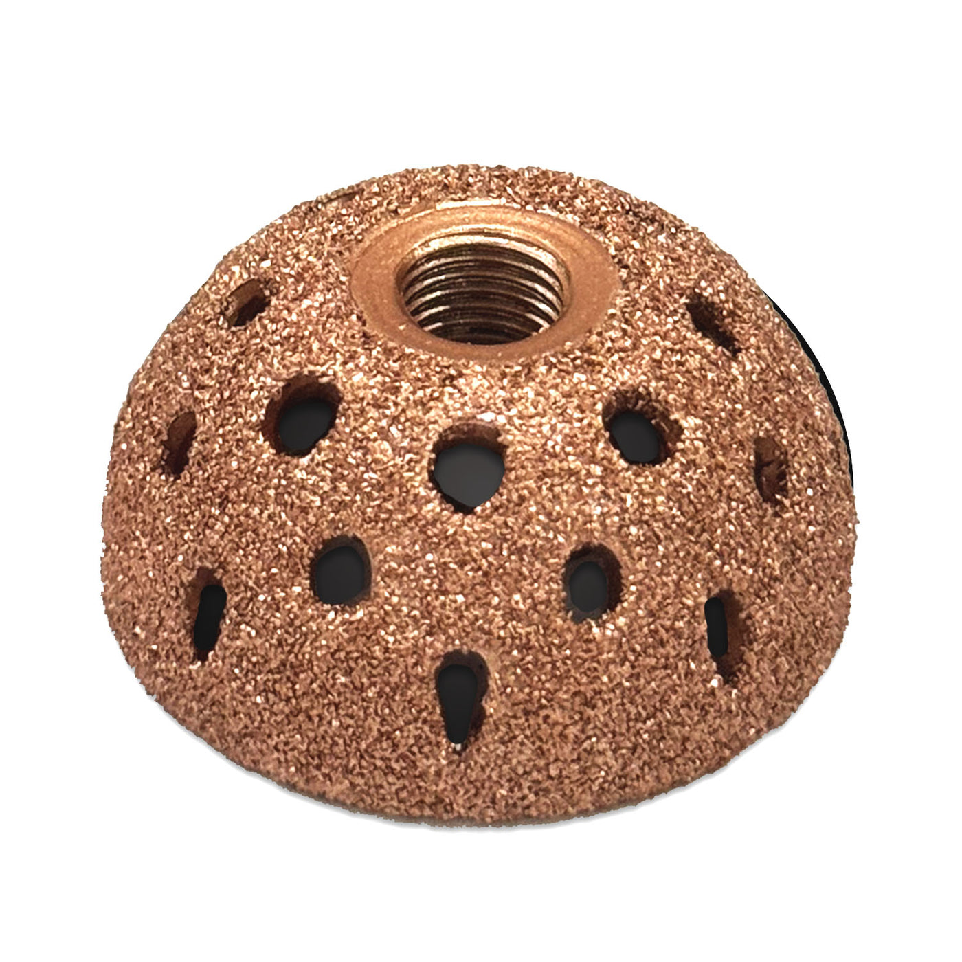 1.5" x 3/4" Tire Grinding Wheel - Vented Bowl Inner Liner Prep 65 Grit, alternate view