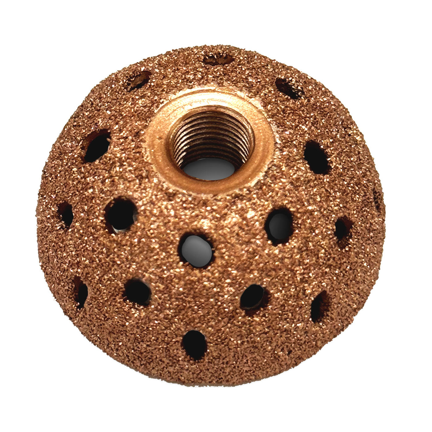 1.5" x 3/4" Tire Grinding Wheel - Vented Bowl Inner Liner Prep 65 Grit, additional view 3