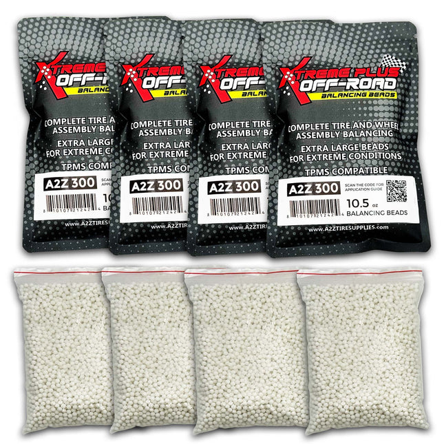 10.5 oz Xtreme Plus Off-Road Self-Balancing Beads - 4-Pack, A2Z 300