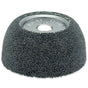 2" x 3/4" Flared Carbide Contour Buffing Wheel - 170 SSG | Tire Inner Liner Prep