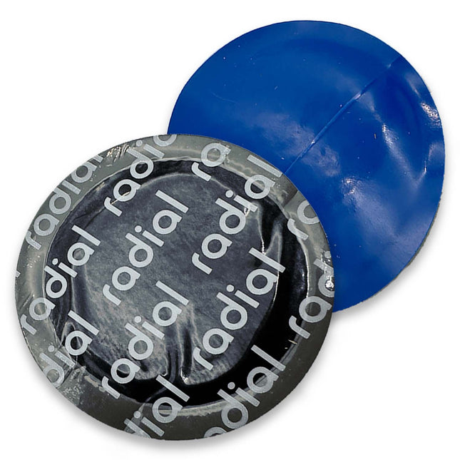 2.25" Round Radial-Ply Tire Repair Patches - 30/Box, Medium Tread Area Repairs