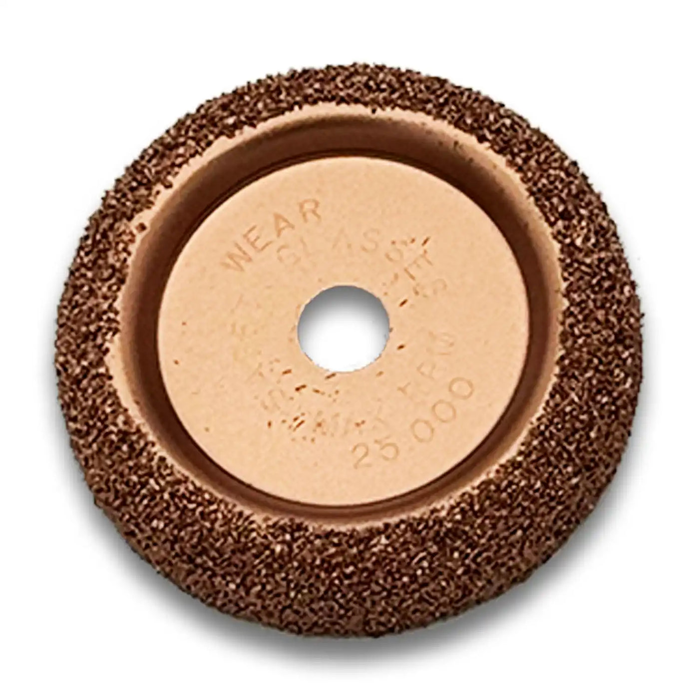2.5" Carbide Buffing Wheel - 36 Grit, 3/8" Arbor, Standard Cut Tire Inner Liner Prep