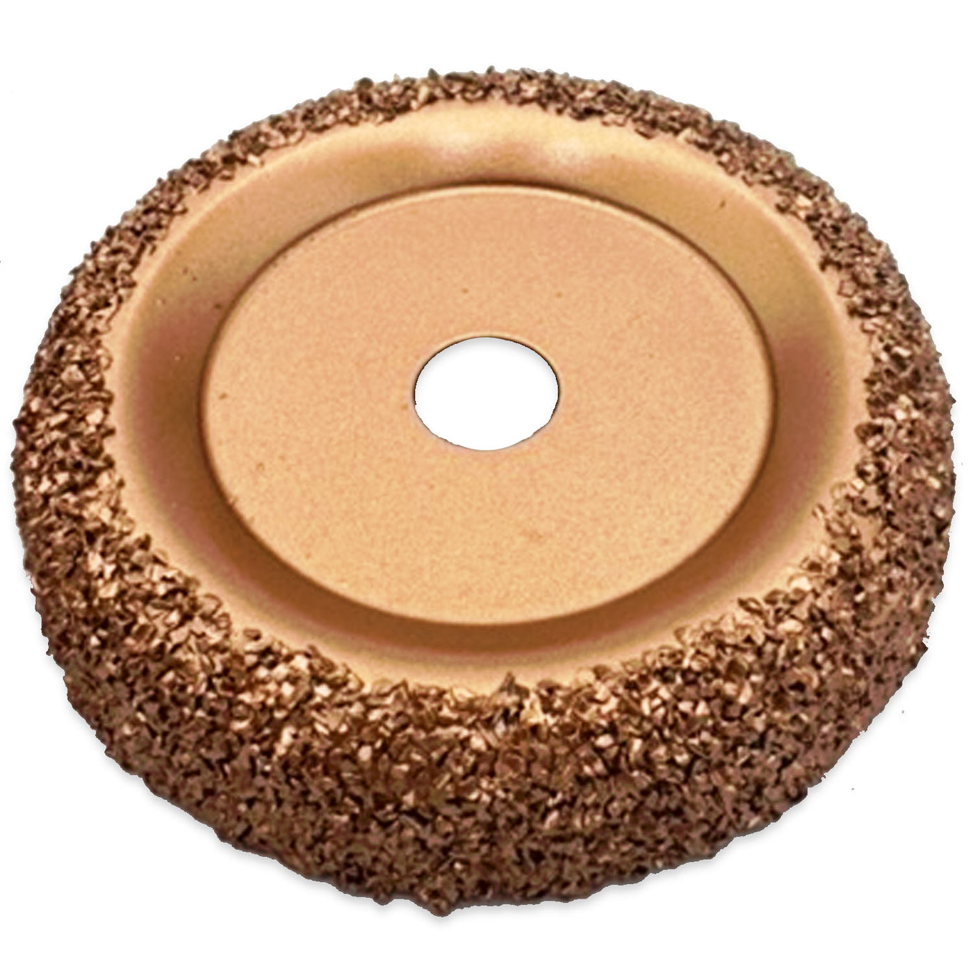 2.5" x 1/2" Carbide Contour Buffing Wheel - 23 Grit, Heavy-Duty Tire Inner Liner Prep