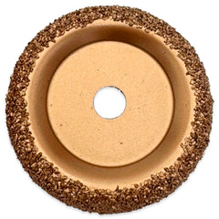 2.5" x 1/2" Carbide Contour Buffing Wheel - 23 Grit, Heavy-Duty Tire Inner Liner Prep, alternate view
