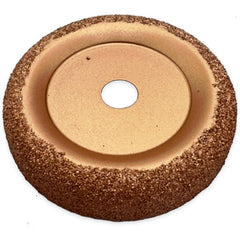2.5" x 1/2" Carbide Contour Buffing Wheel - 60 Grit, Fine Tire Inner Liner Prep