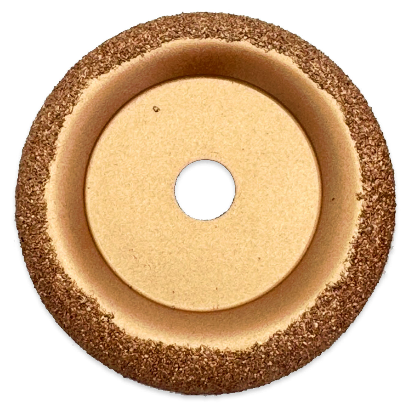 2.5" x 1/2" Carbide Contour Buffing Wheel - 60 Grit, Fine Tire Inner Liner Prep, alternate view
