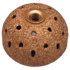 2" x 1" Tire Grinding Wheel - Vented Bowl Inner Liner Prep 36 Grit