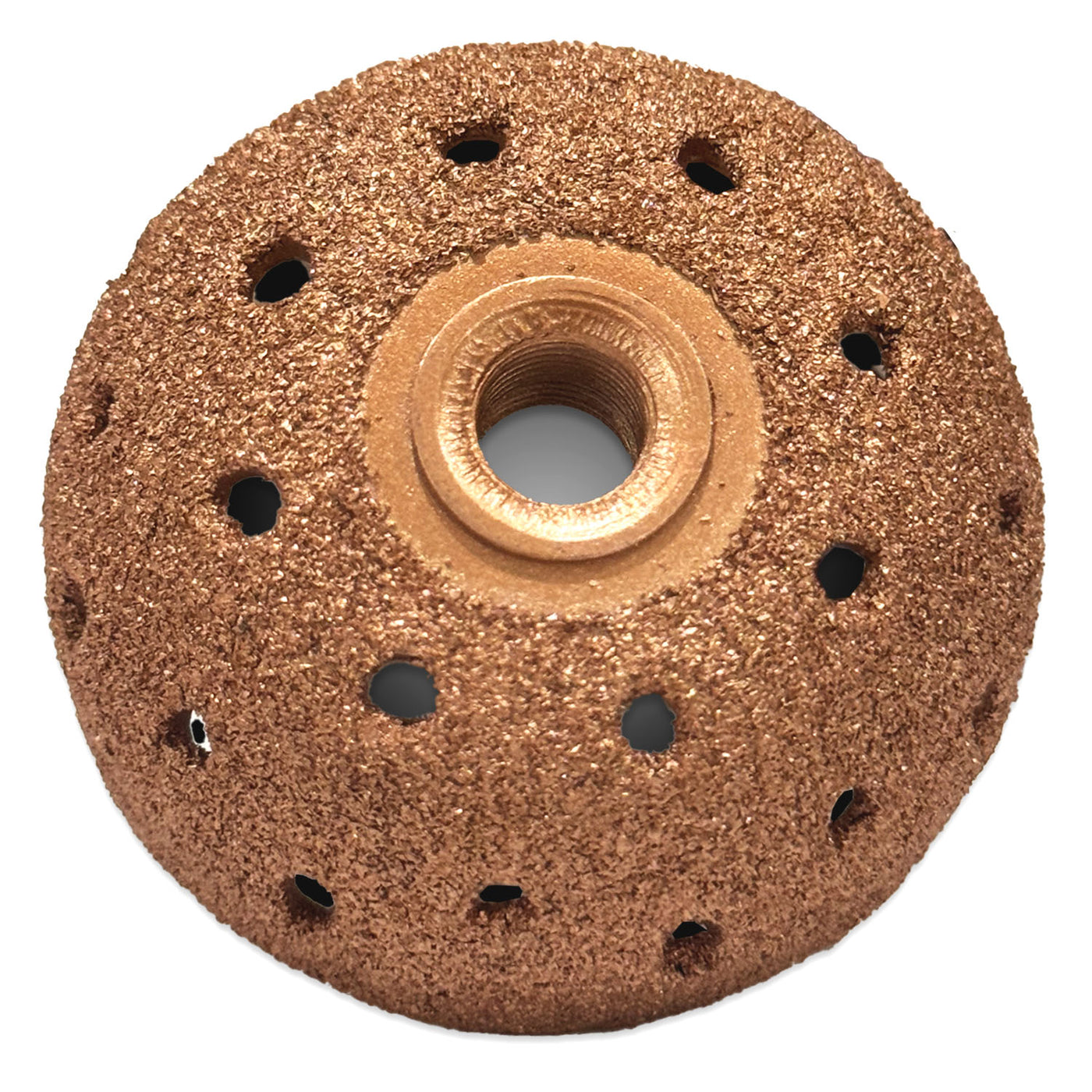 2" x 1" Tire Grinding Wheel - Vented Bowl Inner Liner Prep 36 Grit, additional view 4