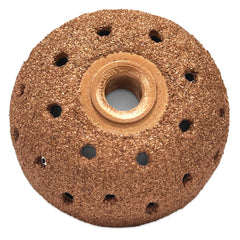 2" x 1" Tire Grinding Wheel - Vented Bowl Inner Liner Prep 36 Grit, additional view 4