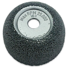 2" x 3/4" Flared Carbide Contour Buffing Wheel - 230 SSG, Tire Inner Liner Finishing, alternate view