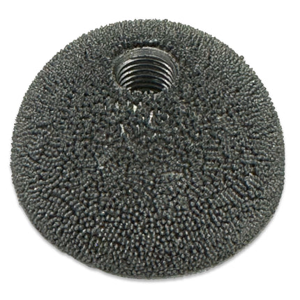 1.5" x 3/4" Dome Carbide Buffing Wheel - 230 SSG Fine Grit | Tire Inner Liner Prep - Image 2