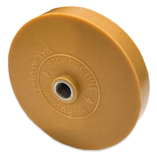 3.5" x 1" Rubber Wheel Eraser - Adhesive Residue Removal