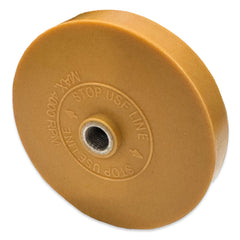 3.5" x 1" Rubber Wheel Eraser - Adhesive Residue Removal