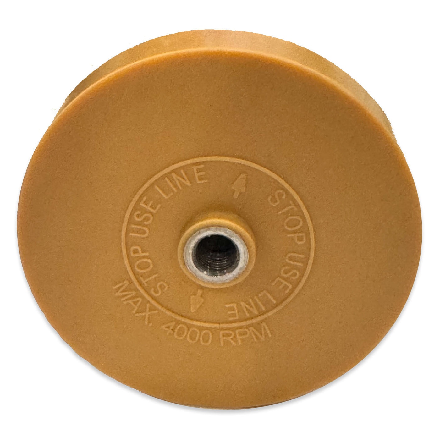 3.5" x 1" Rubber Wheel Eraser - Adhesive Residue Removal, alternate view