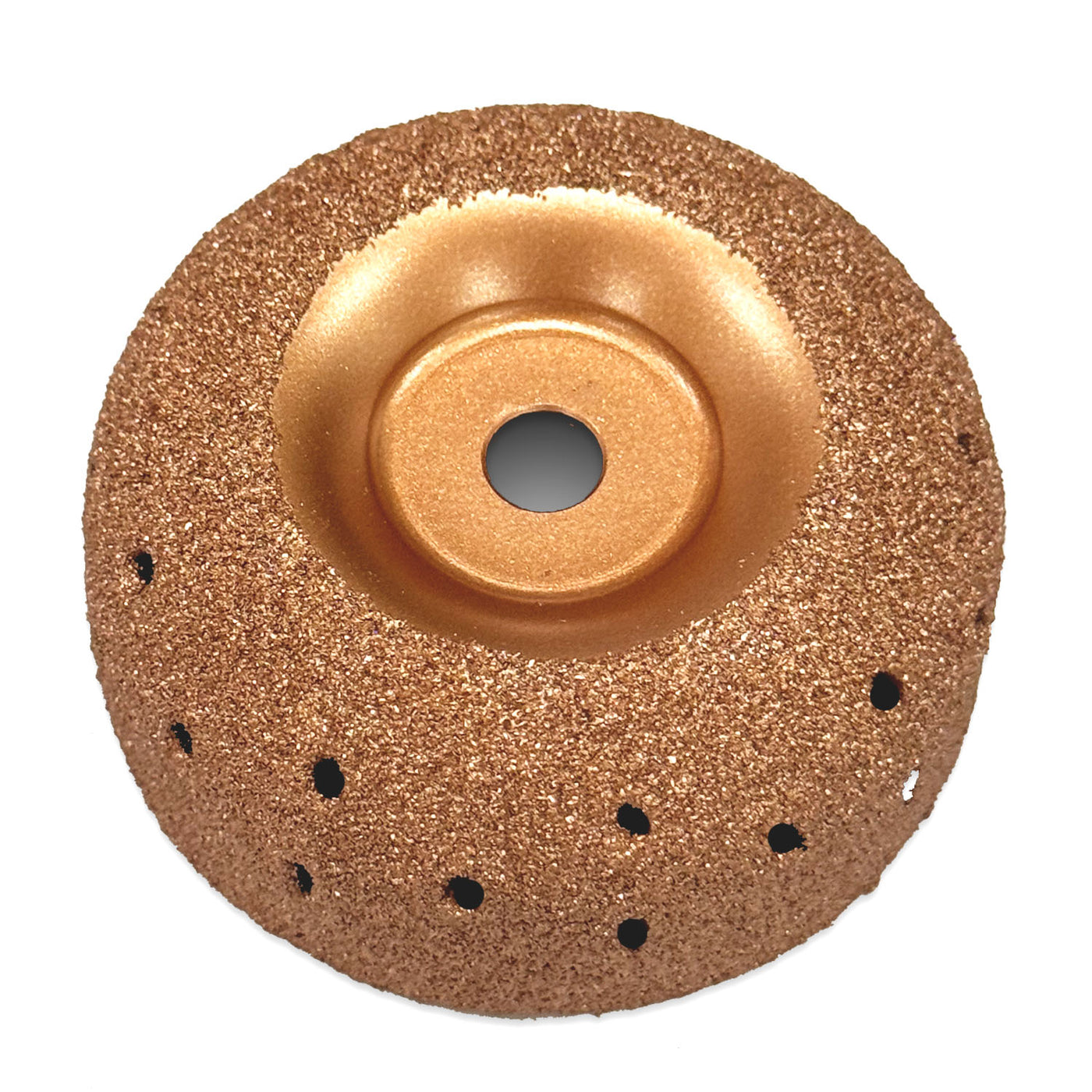 3" x 1.25" Tire Grinding Wheel - Vented Bowl Inner Liner Prep 65 Grit