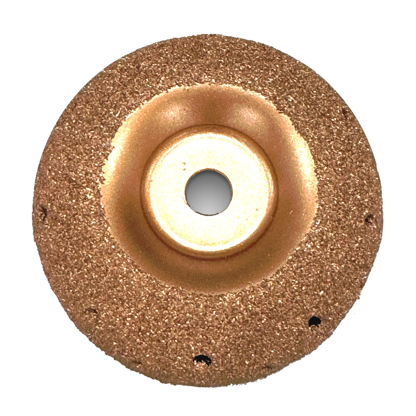 3" x 1.25" Tire Grinding Wheel - Vented Bowl Inner Liner Prep 65 Grit, additional view 3