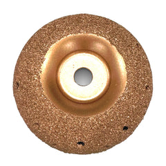 3" x 1.25" Tire Grinding Wheel - Vented Bowl Inner Liner Prep 65 Grit, additional view 3