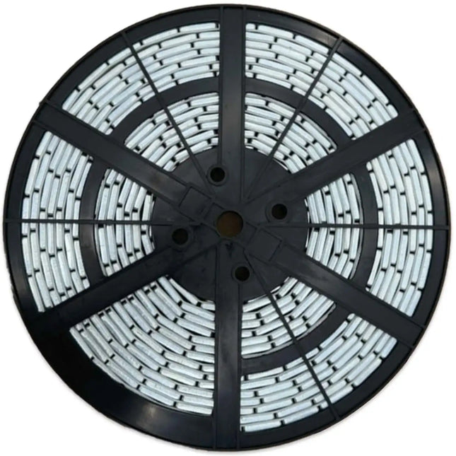 A2Z-370-RC - 1/2 oz Steel Adhesive Wheel Weight Roll of 358 - White Tape - A2Z Tire Supplies