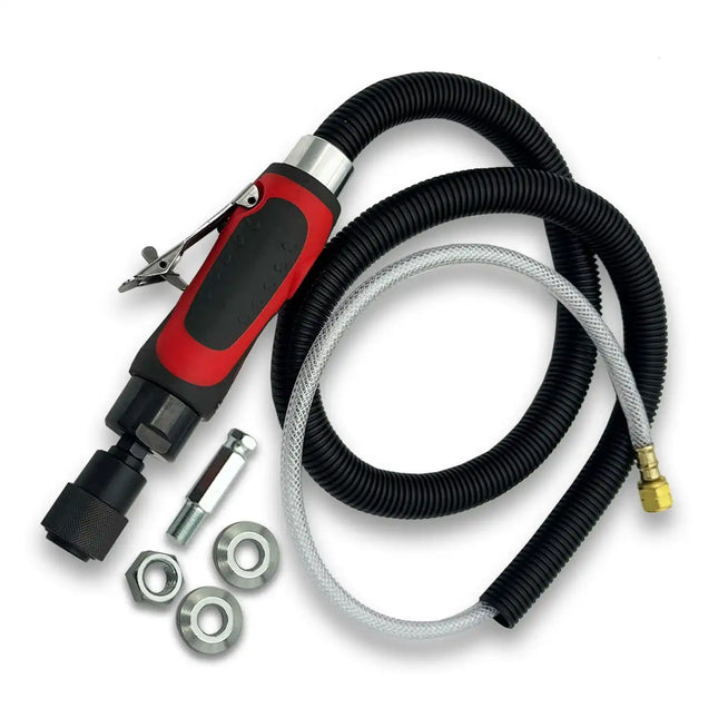 4,000 RPM Air-Powered Tire Buffing Tool with Rear Exhaust Wave Tube
